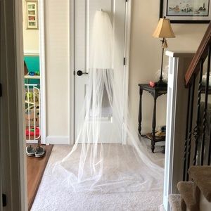 Wedding Veil with Swarovski Crystals